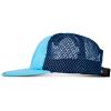 imageReebok Running Hat  Performance  Athletic  Lightweight  Quick Drying  Sun Protection  Reflective  Recycled MaterialsVented Flat Brim  Bold Cyan