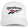 imageReebok Aero Trucker Hat  Snapback  Adjustable  Mesh Back  Retro  Baseball  Streetwear  Urban  LifestyleAero  White