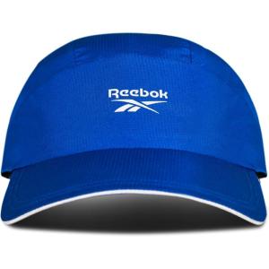 imageReebok Running Hat  Performance  Athletic  Lightweight  Quick Drying  Sun Protection  Reflective  Recycled MaterialsOne Series  Vector Blue