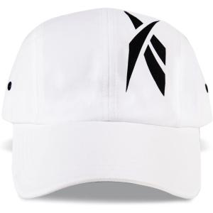 imageReebok Running Hat  Performance  Athletic  Lightweight  Quick Drying  Sun Protection  Reflective  Recycled MaterialsTechnical  White