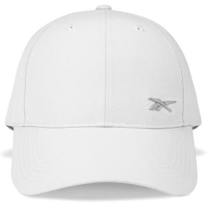imageReebok Womens Badge Hat  Golf  Tennis  Court  Performance  Breathable  Lightweight  Quick Drying  Sun ProtectionBadge  White