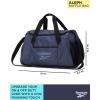 imageReebok Duffle Bag  Carry On Gym Bag for Workout and Travel Duffel Bags  Small Size Overnight Bags for Women and Men Size Small Aleph BlueAleph Blue