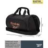 imageReebok Duffle Bag  Carry On Gym Bag for Workout and Travel Duffel Bags  Small Size Overnight Bags for Women and Men Size Small Aleph BlueEaston Black