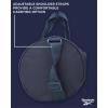 imageReebok Duffle Bag  Carry On Gym Bag for Workout and Travel Duffel Bags  Small Size Overnight Bags for Women and Men Size Small Aleph BlueEaston Blue