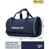 imageReebok Duffle Bag  Carry On Gym Bag for Workout and Travel Duffel Bags  Small Size Overnight Bags for Women and Men Size Small Aleph BlueKellan II Blue
