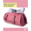 imageReebok Duffle Bag  Carry On Gym Bag for Workout and Travel Duffel Bags  Small Size Overnight Bags for Women and Men Size Small Aleph BlueKellan Rose