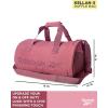 imageReebok Duffle Bag  Carry On Gym Bag for Workout and Travel Duffel Bags  Small Size Overnight Bags for Women and Men Size Small Aleph BlueKellan Rose
