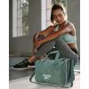 imageReebok Duffle Bag  Carry On Gym Bag for Workout and Travel Duffel Bags  Small Size Overnight Bags for Women and Men Size Small Aleph BlueWarrior II Green