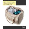 imageReebok Duffle Bag  Carry On Gym Bag for Workout and Travel Duffel Bags  Small Size Overnight Bags for Women and Men Size Small Aleph BlueWarrior II Light Brown