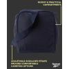 imageReebok Duffle Bag  Carry On Gym Bag for Workout and Travel Duffel Bags  Small Size Overnight Bags for Women and Men Size Small Aleph BlueWarrior II Navy