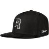 imageReebok Identity Drop R Hat  Cap  Baseball  Flat Brim  Snapback  Adjustable  Retro  Casual  Streetwear  GymIdentity Drop R  Black