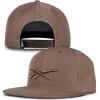 imageReebok Identity Drop R Hat  Cap  Baseball  Flat Brim  Snapback  Adjustable  Retro  Casual  Streetwear  GymIdentity Vector  Utility Brown