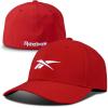 imageReebok Range Active Stretch Fabric Cap for Men and Womenone Size Fits MostRed