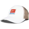 imageReebok Vintage Trucker Hat  White Snapback Closure Mesh Backpanels FivePanel Design