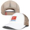imageReebok Vintage Trucker Hat  White Snapback Closure Mesh Backpanels FivePanel Design