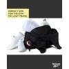 imageReebok Womens Tote Bag  Lightweight Quilted Carry On Puffer Gym Bag for Women for Work Travel and Everyday UseSolid Black Lilith