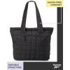 imageReebok Womens Tote Bag  Lightweight Quilted Carry On Puffer Tote Bag for Women for Gym Work Travel and Everyday UseQuilted Black Camryn