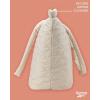 imageReebok Womens Tote Bag  Lightweight Quilted Carry On Puffer Tote Bag for Women for Gym Work Travel and Everyday UseQuilted Cream Barbara