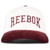 imageReebok Classic Hat  Snapback  Adjustable  Baseball Cap  Embroidered  Casual  Lifestyle  Athletic  Sports  RetroCorduroy Gameday  ChalkBurgundy