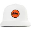 imageReebok Classic Hat  Snapback  Adjustable  Baseball Cap  Embroidered  Casual  Lifestyle  Athletic  Sports  RetroWhiteOrange
