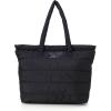 imageReebok Womens Tote Bag  Lightweight Quilted Carry On Puffer Gym Bag for Women for Work Travel and Everyday UseBlack Beatrice
