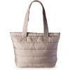 imageReebok Womens Tote Bag  Lightweight Quilted Carry On Puffer Gym Bag for Women for Work Travel and Everyday UseMocha Beatrice