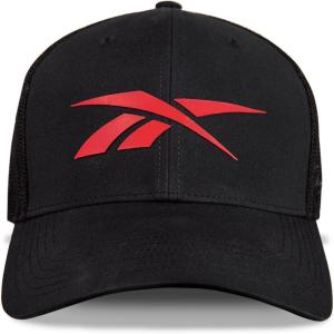 imageReebok Elite Stretch MeshBack Cap for Men and Women One Size Fits MostElite  Black
