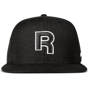 imageReebok Identity Drop R Hat  Cap  Baseball  Flat Brim  Snapback  Adjustable  Retro  Casual  Streetwear  GymIdentity Drop R  Black