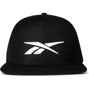 imageReebok Identity Drop R Hat  Cap  Baseball  Flat Brim  Snapback  Adjustable  Retro  Casual  Streetwear  GymIdentity Vector  BlackBlack