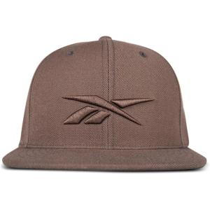 imageReebok Identity Drop R Hat  Cap  Baseball  Flat Brim  Snapback  Adjustable  Retro  Casual  Streetwear  GymIdentity Vector  Utility Brown