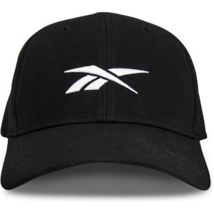 imageReebok Range Active Stretch Fabric Cap for Men and Womenone Size Fits MostBlack