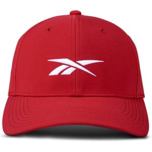 imageReebok Range Active Stretch Fabric Cap for Men and Womenone Size Fits MostRed
