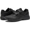 imageReebok Mens N Cushion Black Non Slip Work Hook and Loop Walking ShoesCold GreyBlack