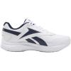 imageReebok Mens Walk Ultra 7 DMX Max Shoe Medium XWideWhiteCollegiate NavyCollegiate Royal