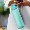 imageReebok Motivational Water Bottle  Leak Proof 67oz Sports Bottle  BPA Free TealTeal