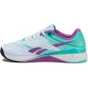 imageReebok Nano X5 Mens Shoes Cross Training and Light Running Sneakers for MenFootwear WhiteAi AquaPurple Rave