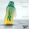 imageReebok Premium Plastic Sports Water Bottle BPA Free  Ideal for Camping Sports Gym and Outdoor Activities 64 oz GreenYellowGreenYellow