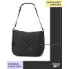 imageReebok Womens Crossbody Bag  Stylish Lightweight Nylon Quilted and NonQuilted Everyday Sling Bags for WomenQuilted Black Celine