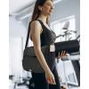 imageReebok Womens Crossbody Bag  Stylish Lightweight Nylon Quilted and NonQuilted Everyday Sling Bags for WomenQuilted Black Celine