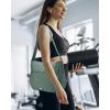 imageReebok Womens Crossbody Bag  Stylish Lightweight Nylon Quilted and NonQuilted Everyday Sling Bags for WomenQuilted Green Celine