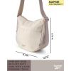 imageReebok Womens Crossbody Bag  Stylish Lightweight Nylon Quilted and NonQuilted Everyday Sling Bags for WomenStucco Sophie