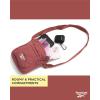 imageReebok Womens Crossbody Bags  Lightweight Sling Cell Phone Purse Quilted Small Crossbody Bags WomenAndrea Quilted Coral