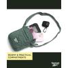 imageReebok Womens Crossbody Bags  Lightweight Sling Cell Phone Purse Quilted Small Crossbody Bags WomenAndrea Quilted Green