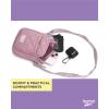 imageReebok Womens Crossbody Bags  Lightweight Sling Cell Phone Purse Quilted Small Crossbody Bags WomenAndrea Quilted Lilac
