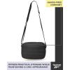 imageReebok Womens Crossbody Bags  Lightweight Sling Cell Phone Purse Quilted Small Crossbody Bags WomenDance Black
