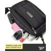imageReebok Womens Crossbody Bags  Lightweight Sling Cell Phone Purse Quilted Small Crossbody Bags WomenDance Black