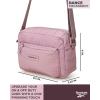 imageReebok Womens Crossbody Bags  Lightweight Sling Cell Phone Purse Quilted Small Crossbody Bags WomenLilac Dance