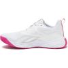 imageReebok Womens NFX Trainer Sneaker Athletic Gym or Workout Shoes for WomenFootwear WhiteTrue Pink