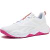 imageReebok Womens NFX Trainer Sneaker Athletic Gym or Workout Shoes for WomenFootwear WhiteTrue Pink