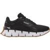 imageReebok Womens Zig Dynamica STR Sneaker BlackWhiteSilver Metallic 8